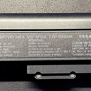 【中古・ジャンク】ソニー SONY VAIO ノートPC用バッテリー VGP-BPS5Aの画像2