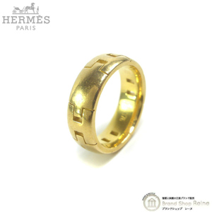 エルメス （HERMES） ヘラクレス リング 750YG 指輪 ゴールド ＃46（中古）