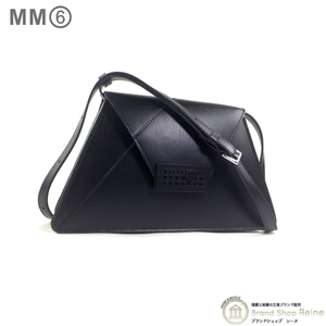  mezzo n Margiela (Maison Margiela) MM6 new melik bag medium shoulder bag SB6ZH0005 black ( new goods )