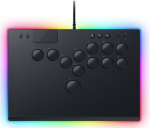 Razer レイザー Kitsune PS5 & PC 用 薄型 レバーレス アーケードコントローラー スリムデザイン キツネ【公式ライセンス商品】アケコン