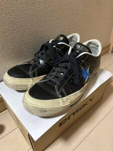 Converse コンバース One Star ワンスター ブラック×ブルー 7 1/2 26.0cm