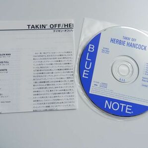 ◆24bitbyRVG 紙ジャケCD【 Japan/Blue Note】ハービー・ハンコック Herbie Hancock /Takin' Offテイキン・オフ☆TOCJ-9053/1998◆帯付きの画像2