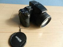 【ジャンク品】Nikon ニコン COOLPIX P100 クールピクス P100 コンパクトデジタルカメラ/26倍ズームモデル/デジカメ/光学機器_画像1