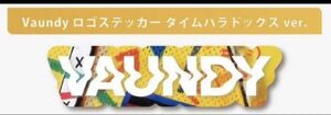 ★　vaundy タイムパラドックスロゴステッカー　代々木会場限定　★