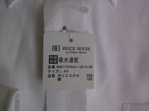 送料無料　新品　BRICK HOUSE by TOKYO SHIRTS　ボタンダウン長袖形態安定ワイシャツ　L-86　白_画像3