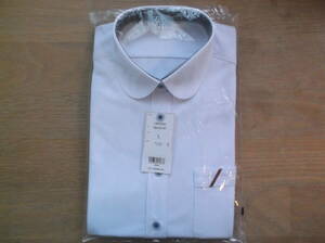 быстрое решение бесплатная доставка новый товар Sapporo белый камень средняя школа женщина короткий рукав блуза L YACHT