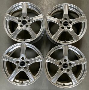 【美品】　17×7.0J 5H 114.3 45　バルミナ　17インチ　アルミホイール　4枚セット　適合車種　トヨタ／日産/etc