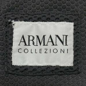 XL相当！アルマーニコレツィオーニ ARMANI COLLEZIONI メッシュ ストレッチ素材 ジップアップ ブルゾン シングル ジャケット 50 メンズの画像8