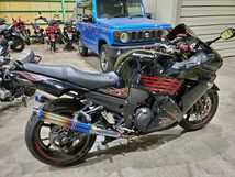 格安　ZZR1400　ZZ-R1400　平成18年式　車検R6年9月　ZXT40A　51930ｋｍ　セル始動　_画像3