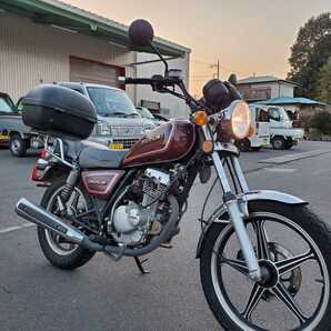 格安 GN125-2F 28335ｋｍ 実動 GN125 の画像2