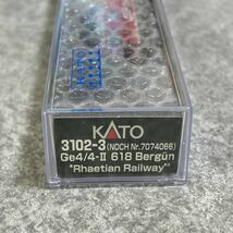 【未使用】KATO 3102-3 アルプスの機関車Ge4/4-Ⅱ＜RhBロゴ＞ _画像1