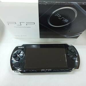 ◎ソニー◎SONY PlayStation Portable PSP-3000 ピアノブラック 初期化済 4GBメモリースティック・充電器・取扱説明書・ケース・箱 即発送