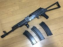 WE AKS74 ガスブローバック ZENIT カスタム GBB マガジン WELL GHK AK 104 AKM AK74 AKS74UN AKS74U E&L LCT AKS74M AKMS ロシア ソ連 _画像1