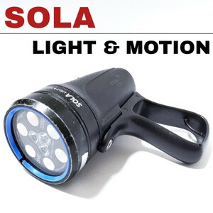 SOLA Light & Motion DIVE 1200 水中ライト ダイビング TUSA ◆ SEA&SEA 潜水 LED nauticam 水中カメラ ストロボ