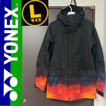 YONEX ヨネックス メンズ ジャケット スノーボード スノボ ウエア ウェア Lサイズ メンズ L スノーボードウエア ブラック 黒 _画像1