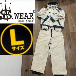 S-WEAR S.WEAR 上下セット スノーボード スノボ エス ウエア ウェア ジャケット パンツ ズボン グラトリ XLサイズ メンズ L WEAR 上下 L