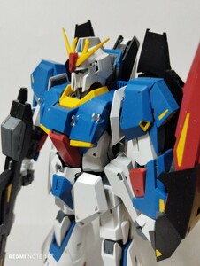 バンダイ1／100スケールMGZガンダムver.ka素組み完成品