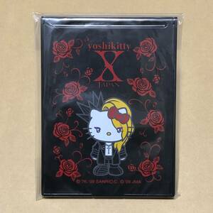 yoshikitty　折り畳み　ミラー　鏡　黒　未開封　日本製　★★★★★送料込み★★★★★　入手困難　超レア　X JAPAN　ヨシキ　サンリオ