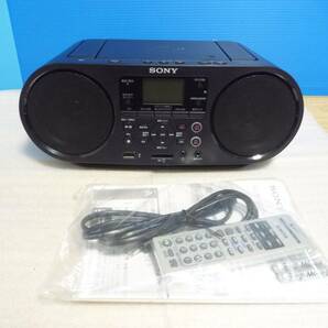 ◆展示品 SONY ソニー CDラジオ ZS-RS81BT C [Bluetooth対応/SD/USB/語学学習機能/FM・AM・ワイドFM対応] 保証付の画像1