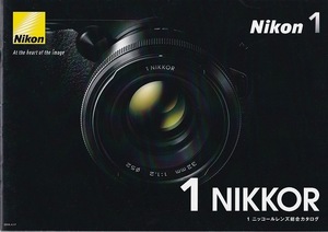Nikon Nikon 1 NIKKOR catalog /2014.4 ( unused beautiful goods )