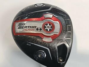 本州のみ送料無料◇即決価格◇1W◇キャロウェイ◇BIG BERTHA ALPHA815◆◆◇ツアーAD MT-6◇9度◇S◇45.75in◇320g◇カバーなし