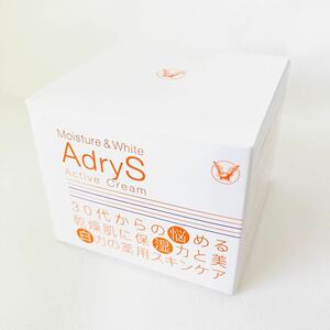 新品*大正製薬 Adrys アドライズ アクティブクリーム 薬用 クリーム 30g*乾燥肌 保湿力 美白力 プラセンタ アミノ酸 セラミド*即決