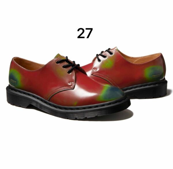 Supreme × Dr.Martens 1461 3 Eye Shoe red