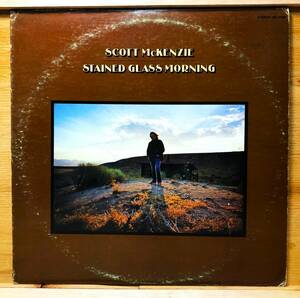 ■3/LP【12587】-【US盤】SCOTT McKENZIEスコット・マッケンジー●STAINED GLASS MORNING/Ry Cooder