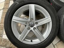 【美品】205/55R16 AUDI アウディ 8V A3 純正 正規品7+48 5H-PCD112 品番8V0601025CR ミシュラン PRIMACY3 4本セット VW ゴルフ_画像4