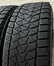 【美品】225/65R17 レクサス NX アルファード ヴェルファイア RAV4 ハリアー エクストレイル7+45 5H-PCD114.3 スタッドレス 4本セット_画像7