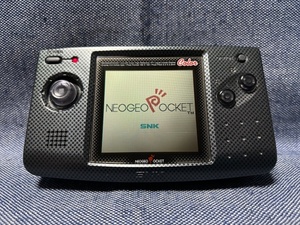 NEOGEO☆ネオジオポケットカラー カーボンブラック 本体☆SNK・中古品・動作確認済・良品