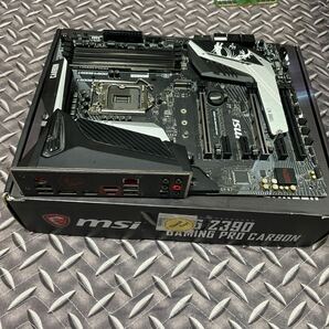 MSI MPG Z390 GAMING PRO CARBON ATX マザーボード動作未確認 ピン曲がりあり。 【ジャンク品】 の画像6