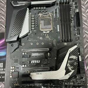 MSI MPG Z390 GAMING PRO CARBON ATX マザーボード動作未確認 ピン曲がりあり。 【ジャンク品】 の画像1