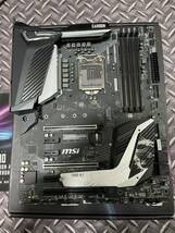 MSI MPG Z390 GAMING PRO CARBON ATX マザーボード動作未確認　ピン曲がりあり。 【ジャンク品】　_画像1