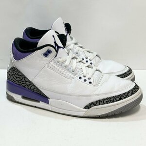 29cm AIR JORDAN 3 RETRO CT8532-105 エア ジョーダン 3 レトロ ダークアイリス メンズ スニーカー CP H105213