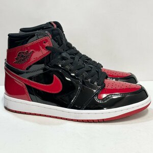 26cm AIR JORDAN 1 RETRO HIGH OG 555088-063 エア ジョーダン 1 レトロ ハイ OG パテント メンズ スニーカー BV H105149