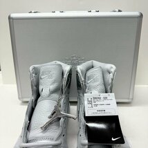 27.5cm AIR JORDAN 1 HIGH OG CO.JP DA0382-029 エアジョーダン 1 ハイ シルバー メンズ スニーカー FG H104124_画像9