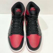 26.5cm AIR JORDAN 1 AJ1 RETRO HIGH OG 555088-023 エア ジョーダン 1 レトロ ハイ OG ブレッド メンズ スニーカー AY 102877_画像2