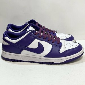 27cm NIKE DUNK LOW RETRO DD1391-104 ナイキ ダンク ロー レトロ コートパープル メンズ スニーカー FW 105442