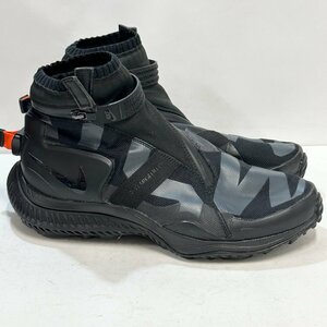 27cm NIKE NSW GAITER BOOT AA0530-001 ナイキ NSW ゲイター ブーツ ブラック アンスラサイト メンズ スニーカー EY 105401