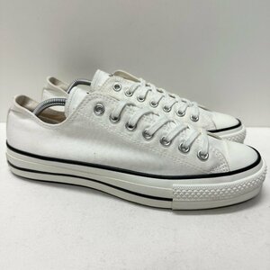 27cm MADE IN JAPAN CONVERSE CANVAS AS J OX 32167430-265 コンバース キャンバス ホワイトブラック メンズ スニーカー HJ H93790