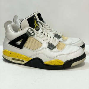 27cm AIR JORDAN 4 AJ4 RETRO LS 314254-171 エア ジョーダン 4 レトロ LS ツアーイエロー メンズ スニーカー OH H100828