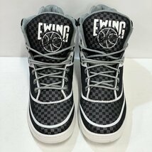 27cm EWING EWING 33 HI X 2CHAINZ 1EW90222-222 ユーイング 33 ハイ x 2チェインズ グレー メンズ スニーカー KT H105803_画像2