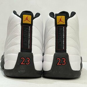 28cm AIR JORDAN 12 RETRO CDP 130690-109 エア ジョーダン 12 レトロ CDP タクシー メンズ スニーカー RJ H101955の画像5