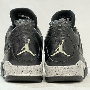 27cm AIR JORDAN 4 RETRO LS 314254-003 エア ジョーダン 4 レトロ LS オレオ メンズ スニーカー RB H61442の画像5