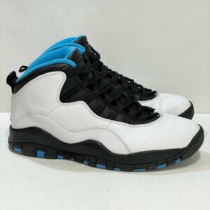 27.5cm AIR JORDAN RETRO 10 310805-106 エア ジョーダン レトロ 10 パウダーブルー メンズ スニーカー RE H68837