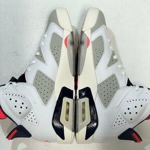 27cm AIR JORDAN 6 RETRO 384664-104 エア ジョーダン 6 レトロ ティンカー メンズ スニーカー NK H106047の画像4