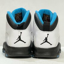 27.5cm AIR JORDAN RETRO 10 310805-106 エア ジョーダン レトロ 10 パウダーブルー メンズ スニーカー RE H68837_画像5