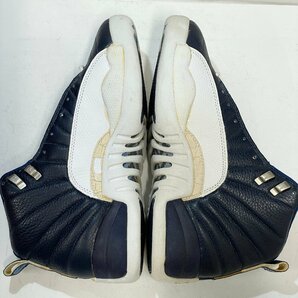 28cm AIR JORDAN 12 OG 130690-411 エア ジョーダン 12 オリジナル フレンチブルー メンズ スニーカー NT H106057の画像4