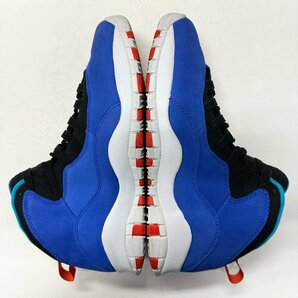 28.5cm AIR JORDAN 10 RETRO 310805-408 エアジョーダン 10 レトロ ブルーホワイトブラック メンズ スニーカー GN 105535の画像3